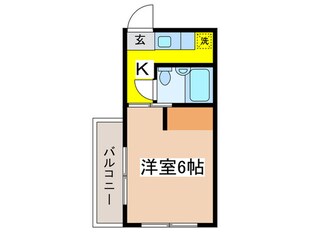 ドミ－ル栄の物件間取画像